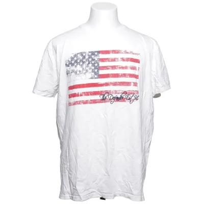 T-shirt (Blanc, Multicolore) de The Defender Coton