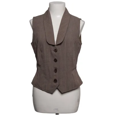 Kostuumgilet (Bruin) van Joy Elastaan, Polyester, Viscose