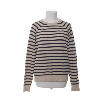 Sweater (Beige, Sort) fra Ganni Yakuld, Merinould, Polyamid