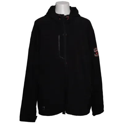 Softshell jacket (Black) from Okay Elastane, Polyester