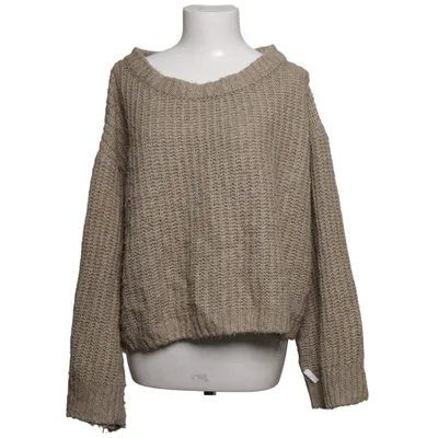Sweater (Beige) from Hannalicious x NA-KD Acrylic, Polyester