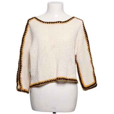 Sweater (Beige, Gul, Sort) fra Mango Suit Bomuld