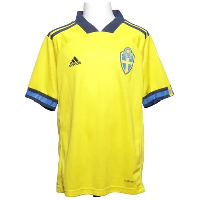 Maillot de football (Jaune, Bleu) de Adidas Polyester recyclé