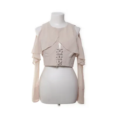 Crop top (Beige) from Lavish Alice Polyester