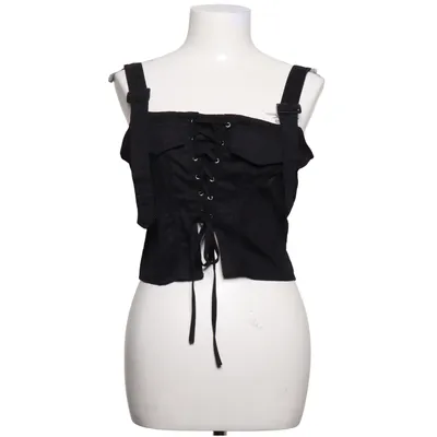 Crop top (Noir) de PrettyLittleThing Coton