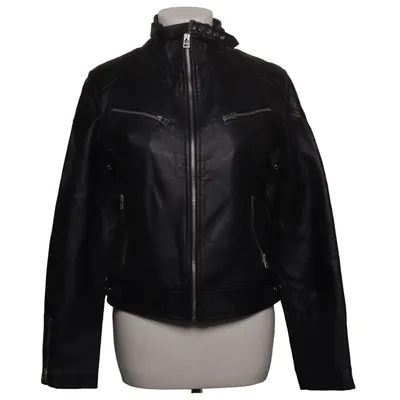 Läderjacka (Svart) från Outfit Skinn, Polyester