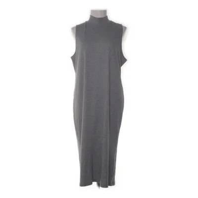 Jurk (Grijs) van H&M Basic Katoen, Elastaan, Viscose