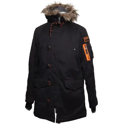 Parkas (The Microfibre Parka) från Superdry Bomull, Polyester