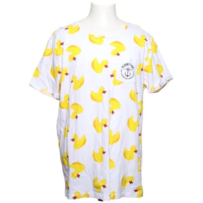 T-shirt (Vit, Gul) från Blount & Pool Ekologisk bomull