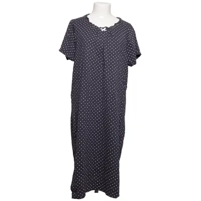 Nightgown (Blue, White) from Loving Loungewear Cotton
