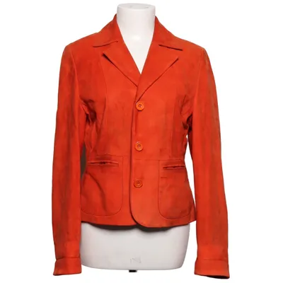 Leather blazer (Orange) from Denver Leather