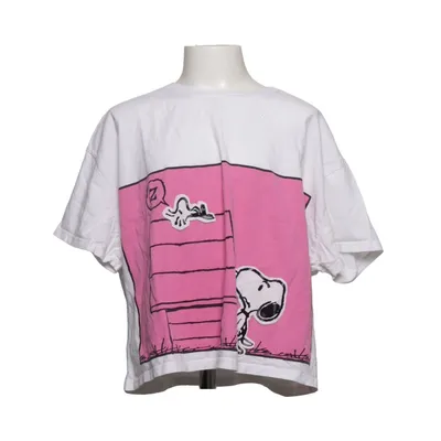 T-shirt (Blanc, Rose) de Zara x Peanuts