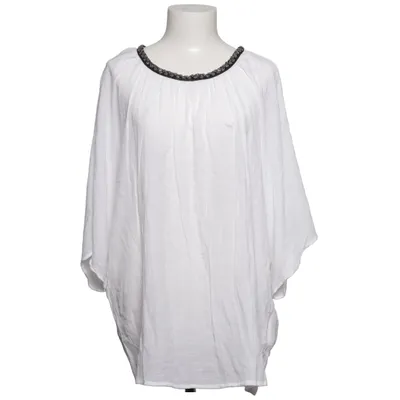 Top (White) from Zizzi Polyester, Viscose