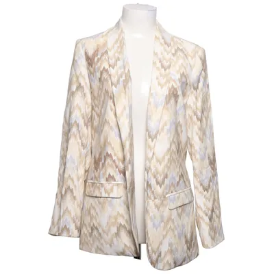 Blazer (Beige, Meerkleurig) van Yaya Women Polyester, Viscose