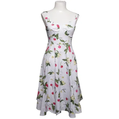Dress (White, Multicolored) from Dress Tells Cotton, Elastane