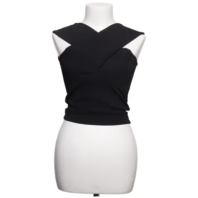 Topp (Svart) från Lindex Elastan, Polyester