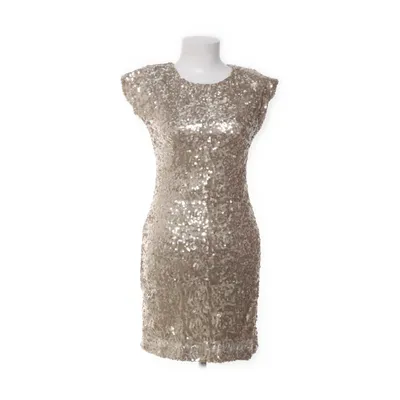 Dress (Gold) from Danity Elastane, Polyester