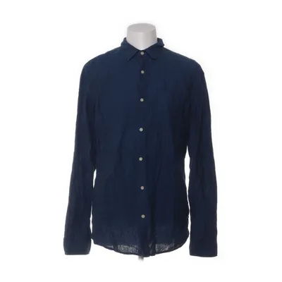 Shirt (Blue) from Selected Homme Cotton, Linen