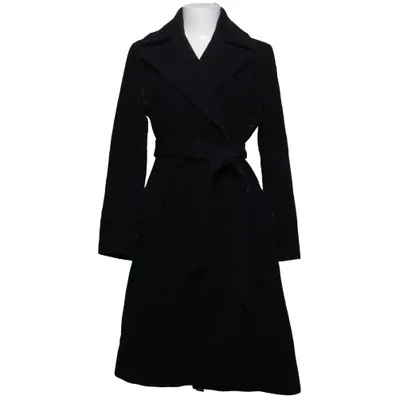 Coat (Black) from Lauren Ralph Lauren Cashmere, Polyamide, Polyester, Wool