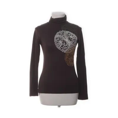 Turtleneck (Brown, Multicolored) from 3 Suisses Elastane, Viscose