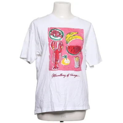 T-shirt (Wit, Meerkleurig) van Pull & Bear Katoen