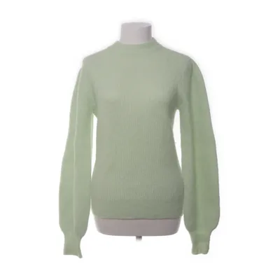 Trui (Groen) van Ganni Alpacawol, Wol, Polyamide, Elastaan