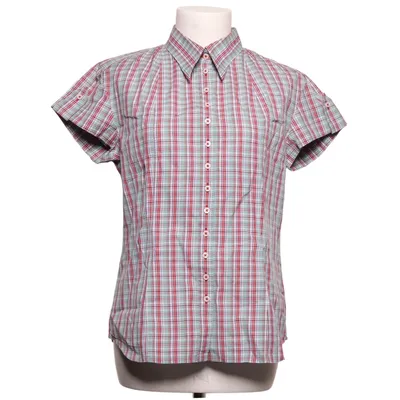 Short sleeve shirt (Red, Blue, White, Multicolored) from The Shirt Factory Cotton