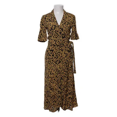 Wikkeljurk (Zwart, Geel) van Ganni Viscose
