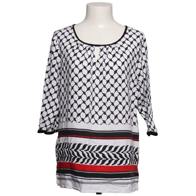 Blouse (White, Black, Red) from Kenny S.