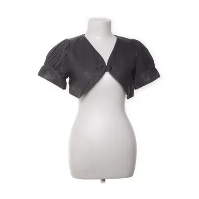 Bolero (Grå) fra Munthe plus Simonsen Elastan, Læder, Polyester