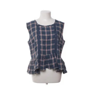 Topp (Blå, Flerfärgad) från Ewa I Walla Linne