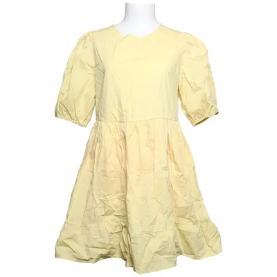 Klänning (Gul) från New Look Bomull, Elastan, Polyamid