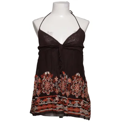 Haut dos-nu (Marron, Multicolore) de Zara Collection Polyester