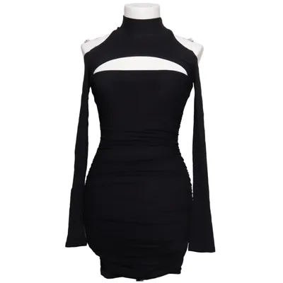 Jurk (Zwart) van Oh Polly Elastaan, Polyamide, Polyester