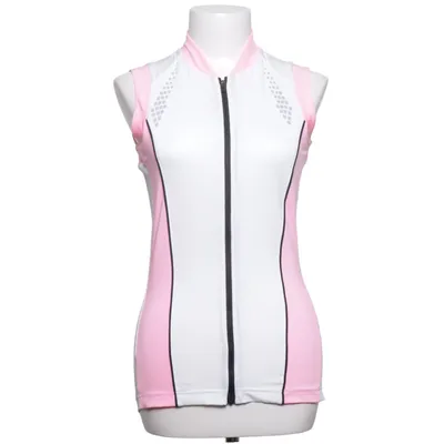 Wielershirt (Wit, Roze) van Shamp Elastaan, Polyester