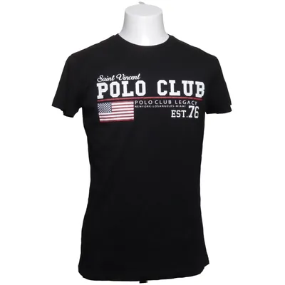 T-shirt (Noir) de Saint Vincent Coton