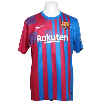 Fotbollströja (Röd, Blå) från Nike Polyester
