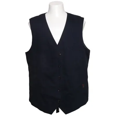 Suit vest (Blue) from Walbusch Cotton, Elastane