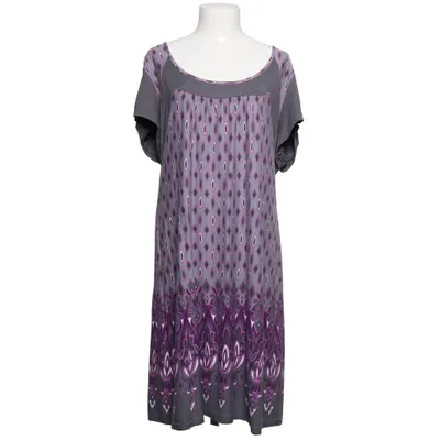 Robe (Gris, Violet, Blanc) de Ms Mode Élasthane, Viscose