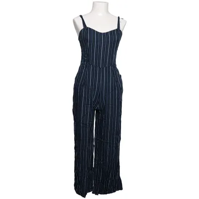 Buksedragt (Blå, Hvid) fra Hollister Viscose