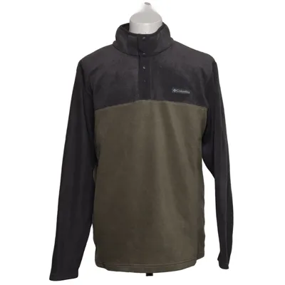 Fleece sweater (Gray, Green) from Columbia Polyester