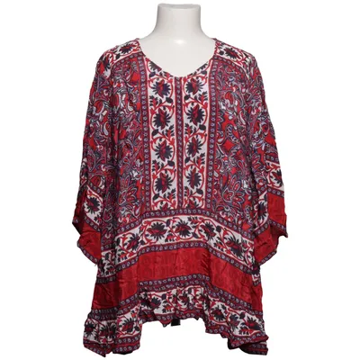 Top (Red, Blue, White) from Couchel Viscose