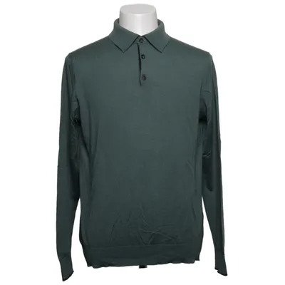 Pull-over (Vert) de Hackett Mayfair Cachemire, Laine de mouton, Soie