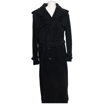 Trenchcoat (Svart) från Beged-Or Skinn, Mocka