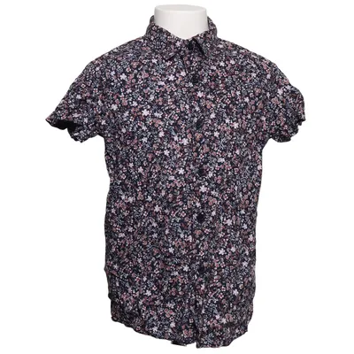 Chemise à manches courtes (Bleu, Multicolore) de Denim Day Coton