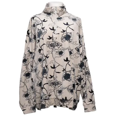 Fleecetrøje (Beige, Sort, Flerfarvet) fra MyWear Woman Elastan, Polyester