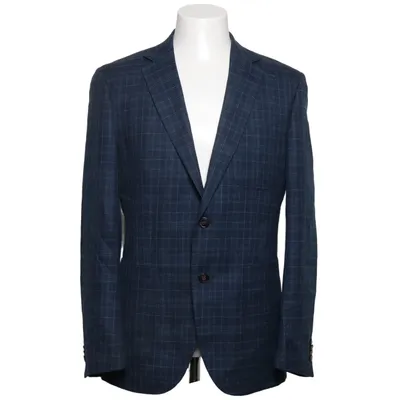 Blazer (Blå) fra El Corte Inglés Bomuld, Linned, Polyester, Viscose, Uld