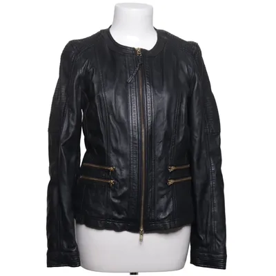 Veste en cuir (Noir) de Molltan Cuir, Polyester