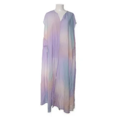 Maxi jurk (Lila, Meerkleurig) van Weekday Lyocell, Viscose