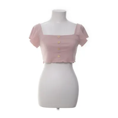 Crop top (Rosa) från Sabo Elastan, Polyester